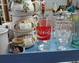 Mugs,  coca-cola