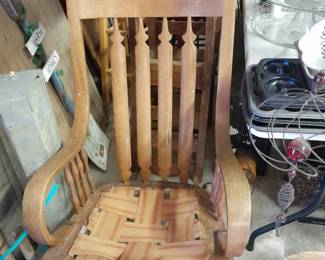 Vintage rocking chair and good shape