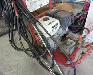 Power washer with additional hose