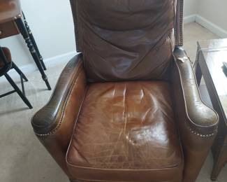 very comfortable leather recliner 