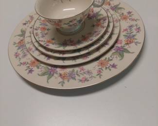 Theodore Haviland American-made china service for 8
