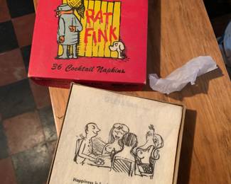 cocktail napkins