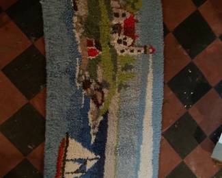 hooked rug