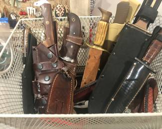 M4 Bayonet?/ Collection of knives/