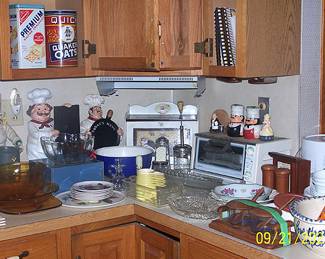 Sample of kitchen items