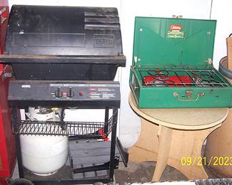 Thermos grill, Coleman cookstove