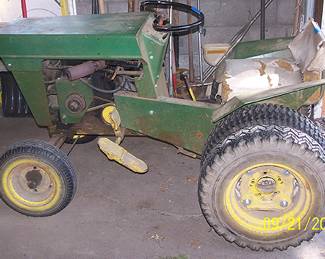 Garden tractor (modified)