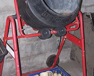 Big Cat cement mixer