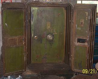 Inside of safe