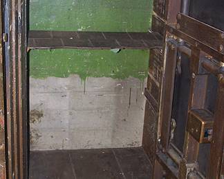 Inside of safe