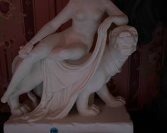 Lady and the Panther soapstone