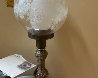 converted oil lamp