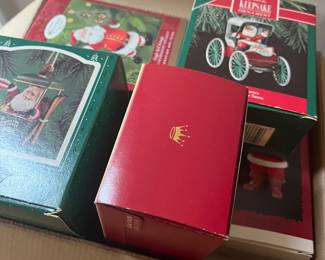 Hallmark ornaments