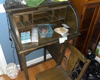 small child's vintage desk
