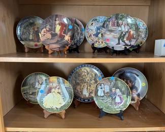 Large Collection of Unique Decorative Plates
