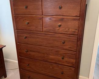 MCM Solid Wood Chest of Drawers