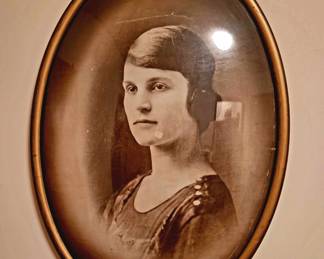 From Days Gone By - Portrait in Oval Frame