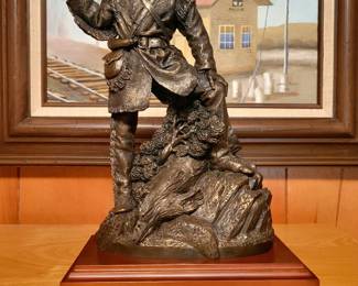Vintage Bronze Statue - "Trail Blazer"