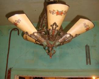 Art Deco Hanging Lamp