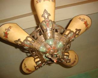 Close Up Art Deco Lamp