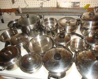 Stainless Steel Pots and Pans