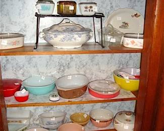 Pyrex Bowls Plus Others