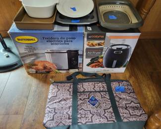 turkey fryer, air fryer
