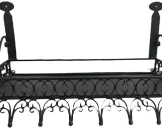 Wrought Iron Wall Shelf