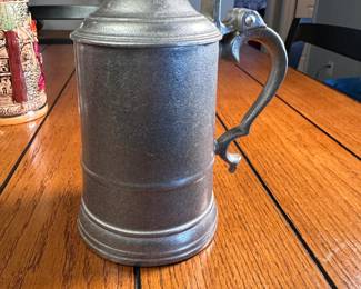 Wilton Pewter beer stein 5"H