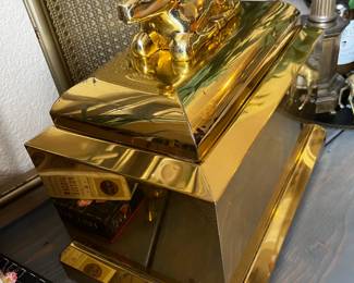 Chapman brass decorate box! RARE!