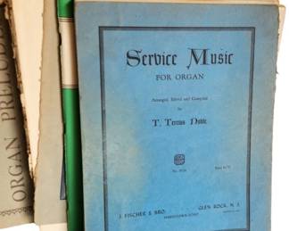 Organ Sheet Music