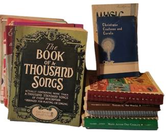 Sheet Music and Books