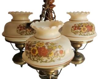 Vintage Brass Chandelier