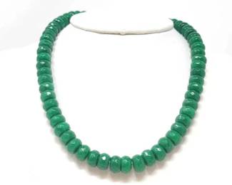 #1000 • Emerald Necklace, 65g

