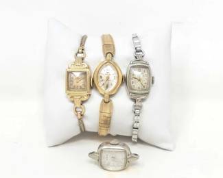 #1100 • 14k & 10k Gold Filled Watches & Watch Face
