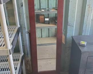 #3900 • Standing Mirror Jewelry Armoire
