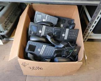 #3016 • Box of Snom Office Phones
