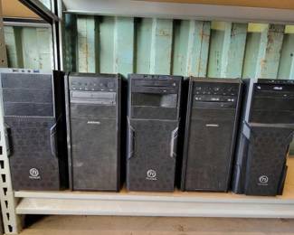 #3028 • (5) Computer towers
