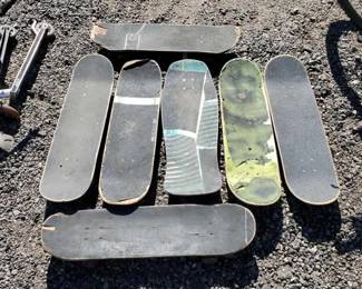 #80214 • (7) Skateboards
