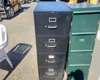 #80302 • Black File Cabinet
