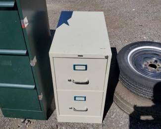 #80306 • Hirsh Beige File Cabinet
