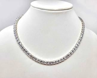 #414 • Melinda Maria Tennis Necklace
