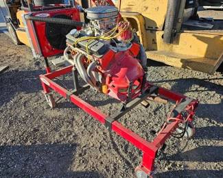#147 • Small Block Chevy on Easy-Run Engine Test Stand

