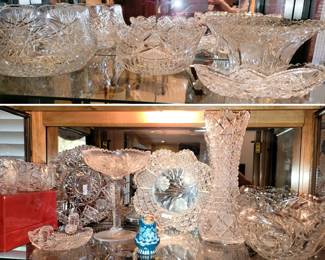 Stunning American Brilliant crystal