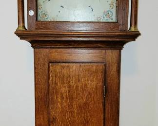 Very old, all wood, antique clock