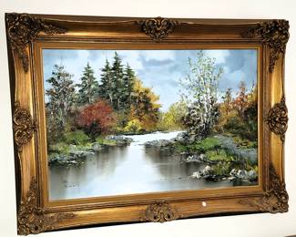 Beautifully framed original art