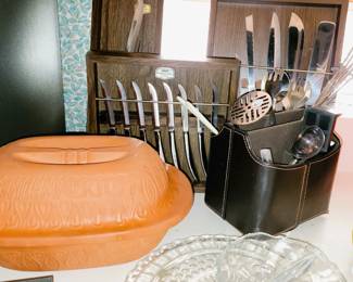 Stone roaster, Salad Master Knife sets