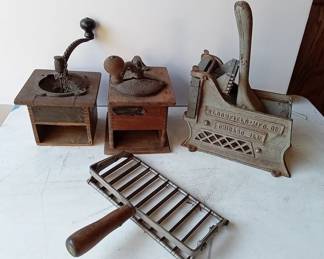 antique food preparation tools