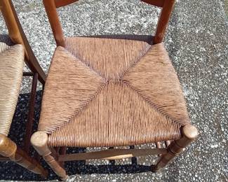 woven seat chairs