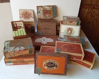 cigar boxes